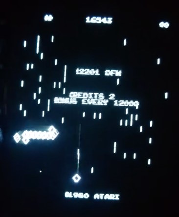Centipede on the Vectrex